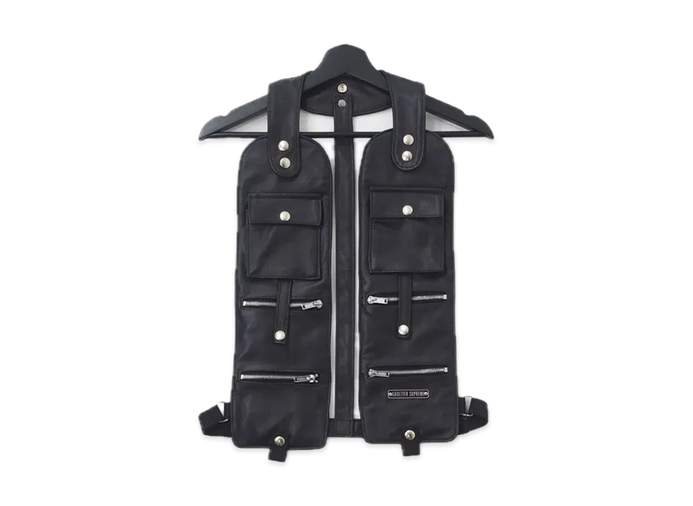 Supreme / Jean Paul Gaultier® Schott® Leather Holster "Black"