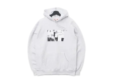 Supreme Classic Ad Hooded Sweatshirt "Grey"