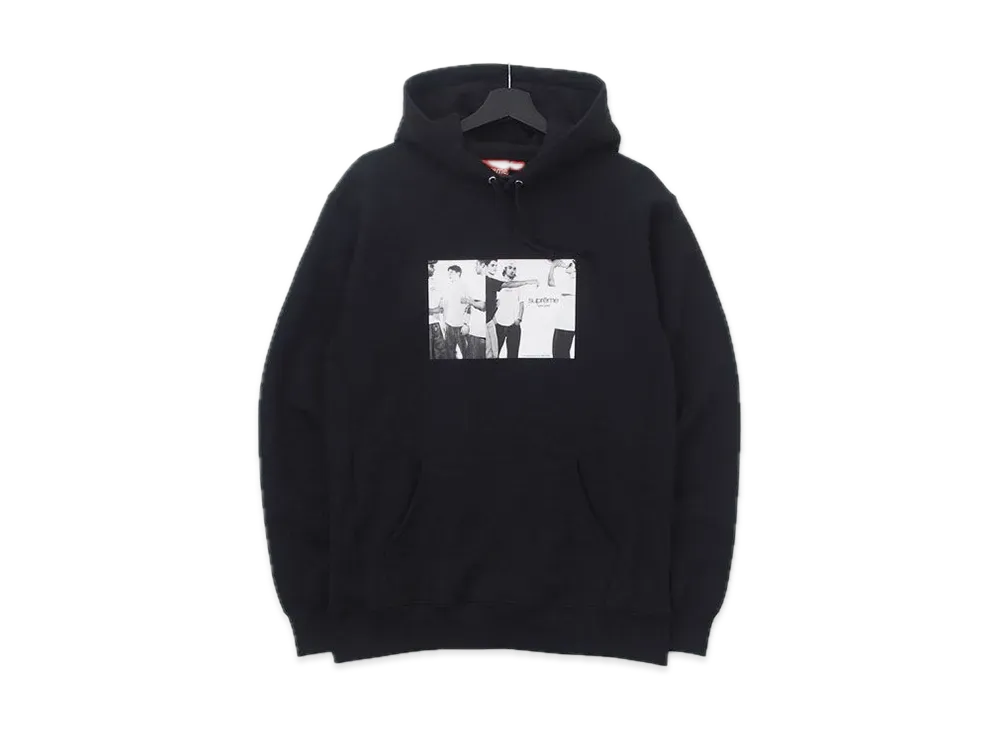 シュプリーム クラシック フーデッド スウェットシャツ "ブラック"