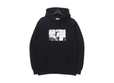 Supreme Classic Ad Hooded Sweatshirt "Black"