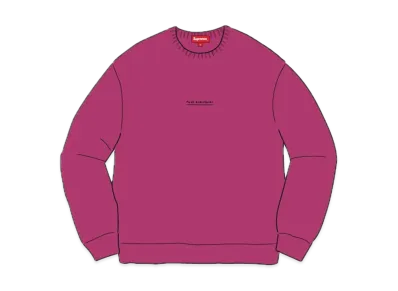Supreme Fuck Everybody Sweater "Magenta"