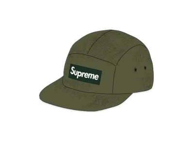 Supreme Fuck Everybody Jacquard Camp Cap "Olive"