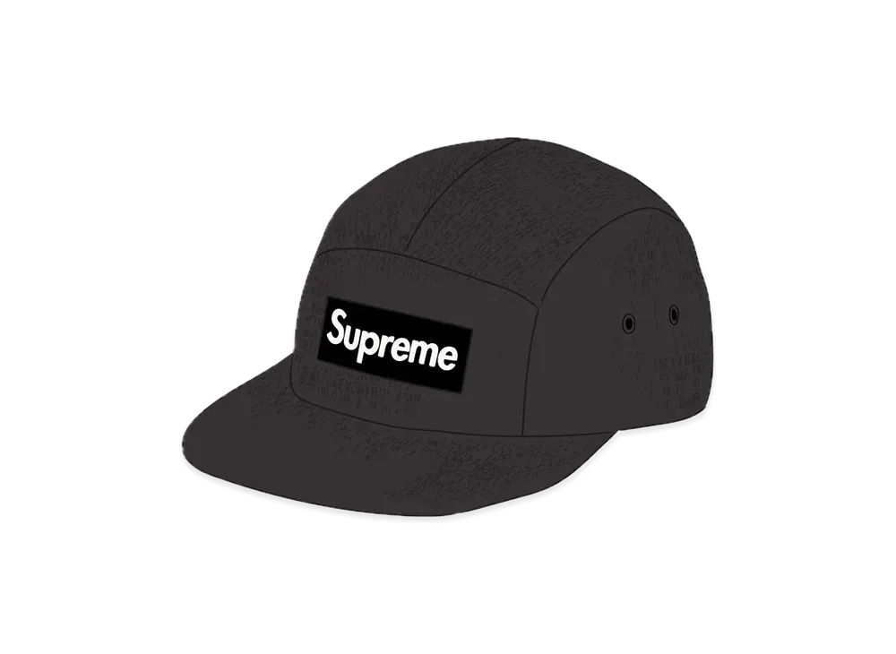 Supreme Fuck Everybody Jacquard Camp Cap "Black"