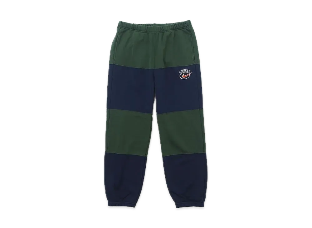 Supreme / Nike Stripe Sweatpant "Green"