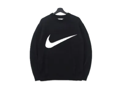Supreme / Nike Swoosh Sweater "Black"
