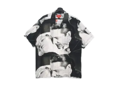 Supreme Bela Lugosi Rayon S/S Shirt "White"