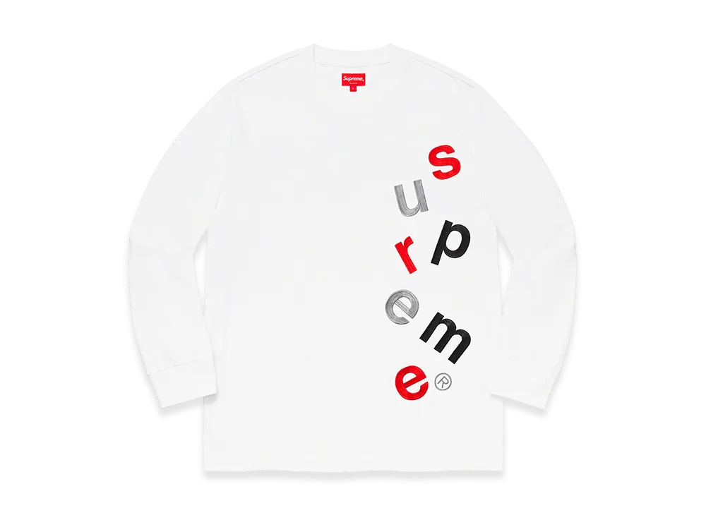 Supreme Scatter Logo L/S Top 