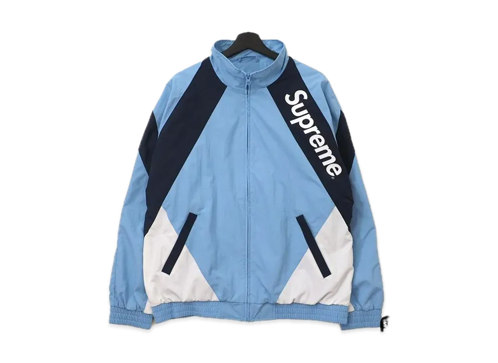 シュプリーム パネル トラック ジャケット "ブルー"