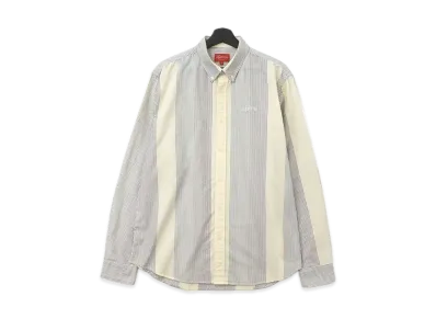 Supreme Oxford Shirt "Ivory/Grey"