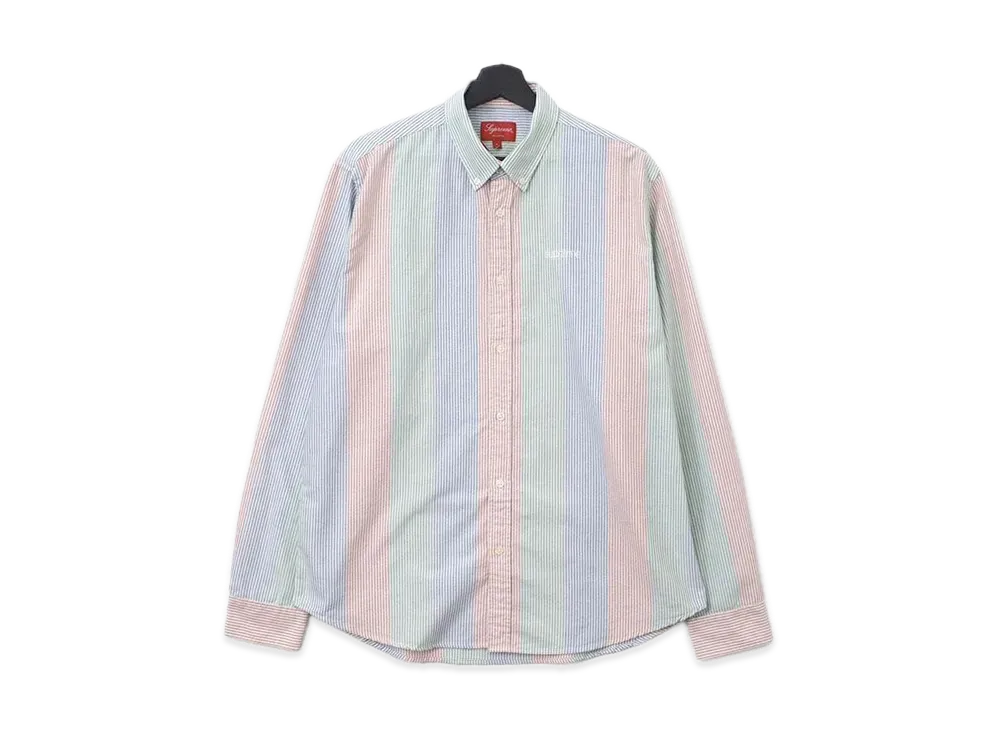 Supreme Oxford Shirt "Red/Green"