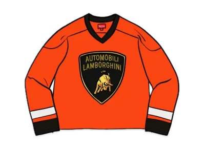 Supreme / Lamborghini Hockey Jersey "Orange"