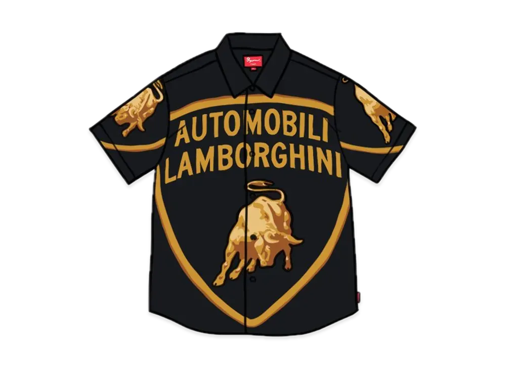 Supreme / Lamborghini S/S Shirt "Black"
