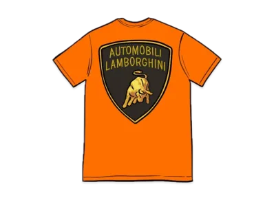 Supreme / Lamborghini Tee "Orange"