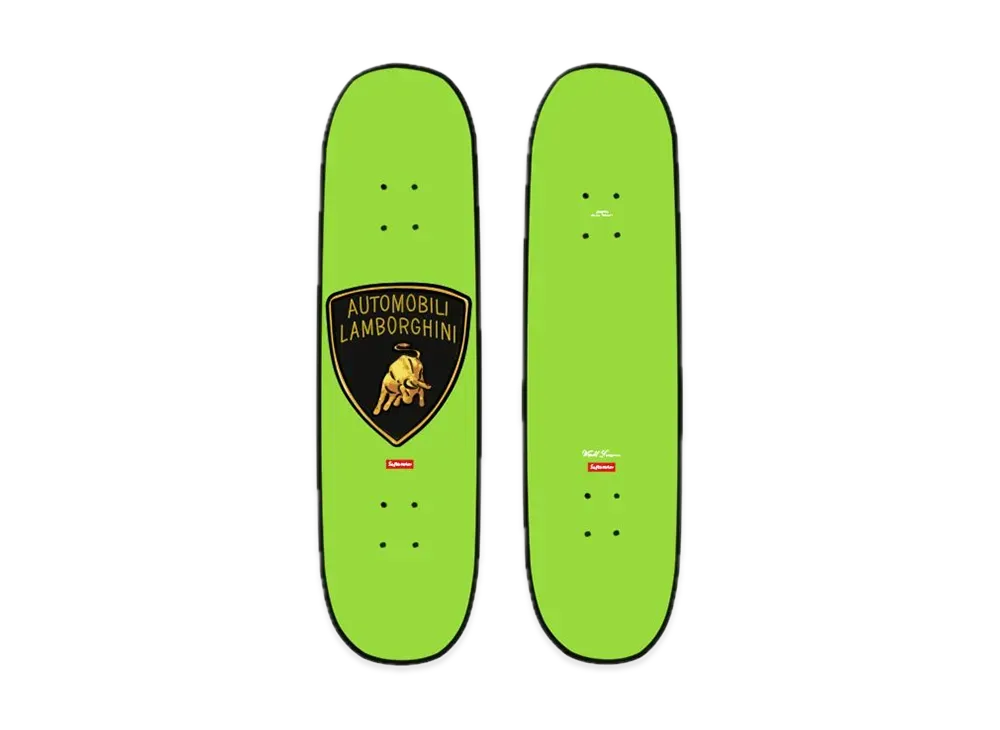 Skateboard Decks Lamborghini Skateboard Supreme Supreme