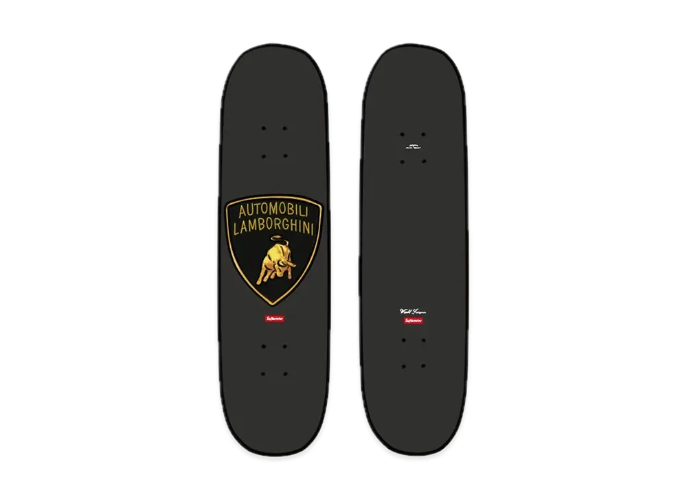 Supreme / Lamborghini Skateboard "Black"