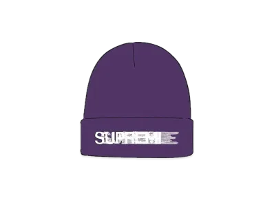 Supreme Motion Logo Beanie "Purple" (20SS)