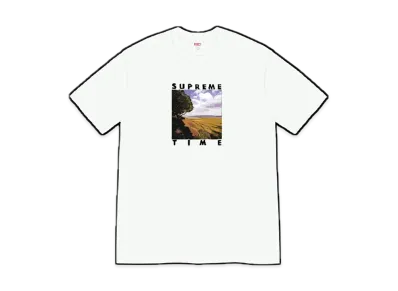 Supreme Time Tee "White"