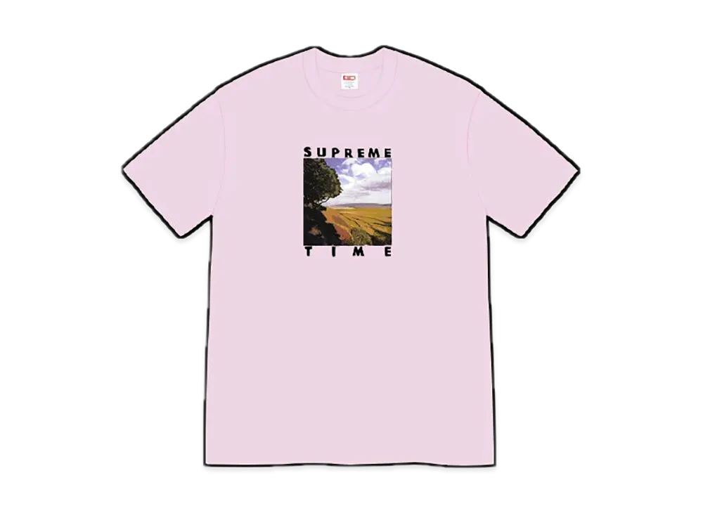 Supreme Time Tee "Light Purple"