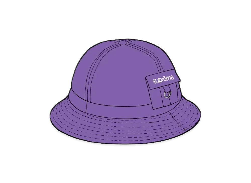 Supreme Cordura® Pocket Bell Hat "Purple"