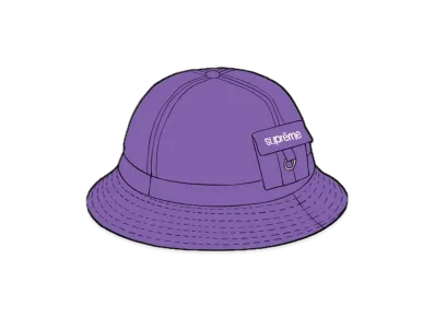 Supreme Cordura® Pocket Bell Hat "Purple"