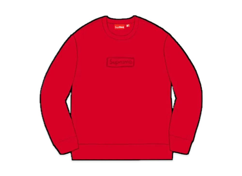 Supreme Cutout Logo Crewneck 