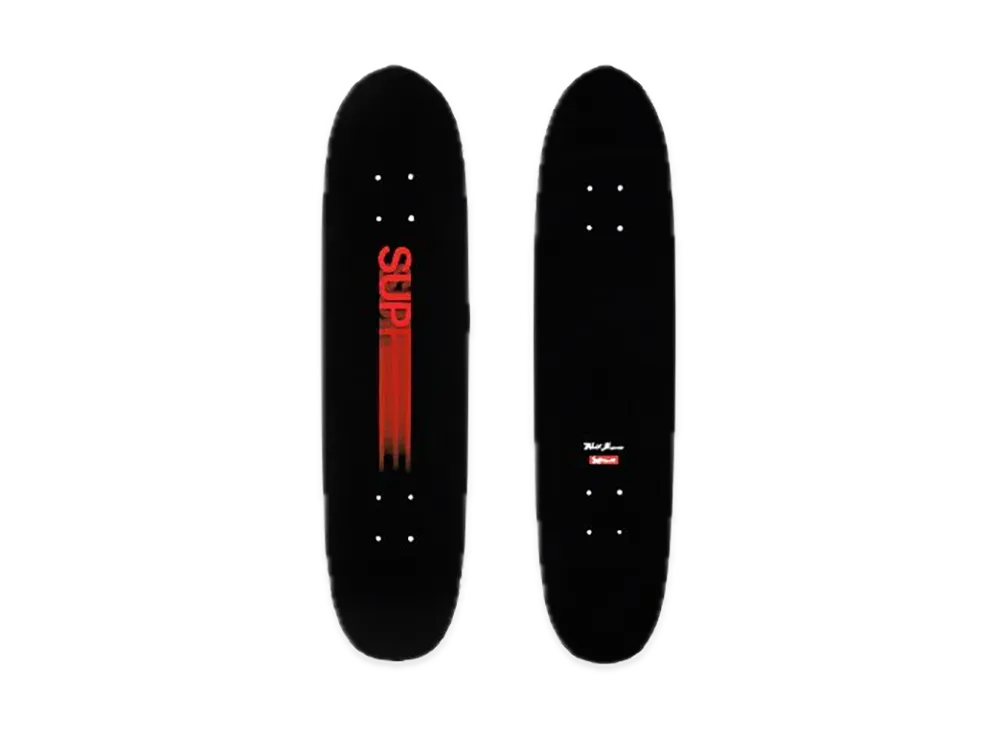Supreme Motion Logo Cruiser Skateboard "Black"
