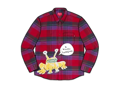 Supreme Plaid Shirt "Red"
