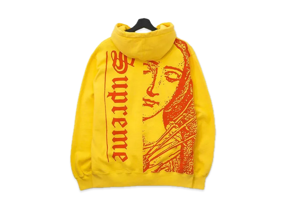 Supreme Mary Hooded Sweatshirt "Yellow"