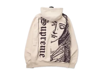 Supreme Mary Hooded Sweatshirt "Ivory"