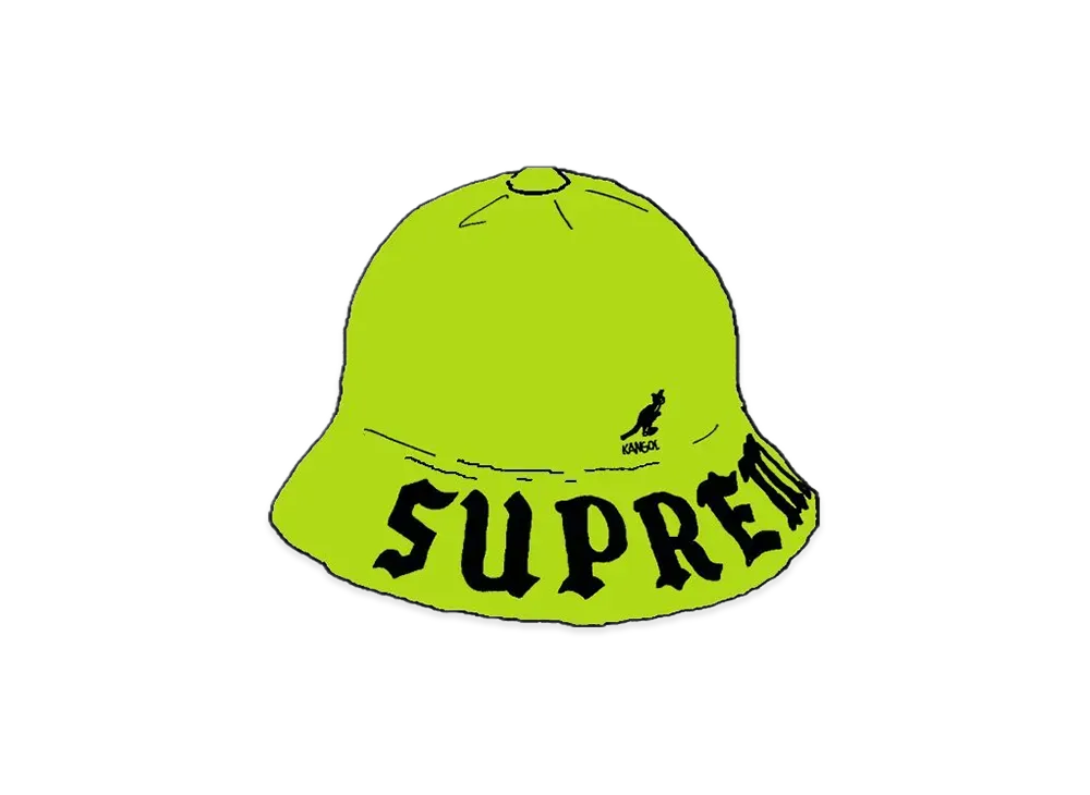 Supreme / Kangol® Bermuda Casual Hat "Neon Green"
