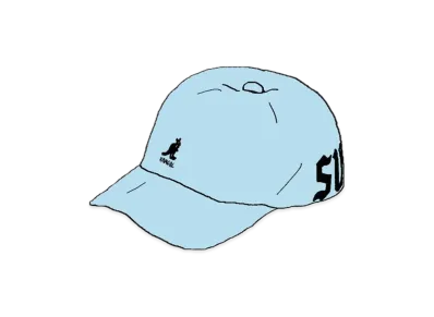 Supreme / Kangol® Bermuda Spacecap "Blue"