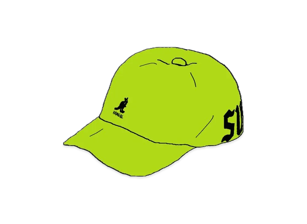 Supreme / Kangol® Bermuda Spacecap "Neon Green"