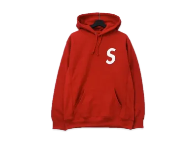 Supreme S Logo Hooded Sweatshirt "Red" (20SS)