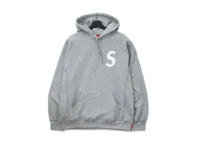 Supreme S Logo Hooded Sweatshirt "Grey" (20SS)