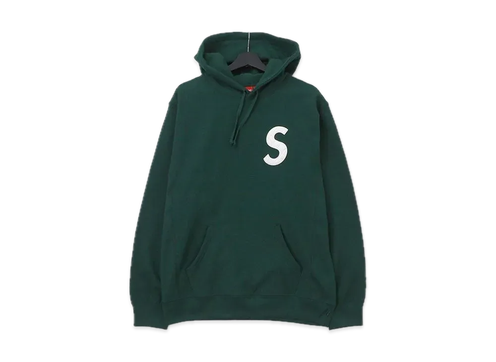 Supreme S Logo Hooded Sweatshirt "Green" (20SS)