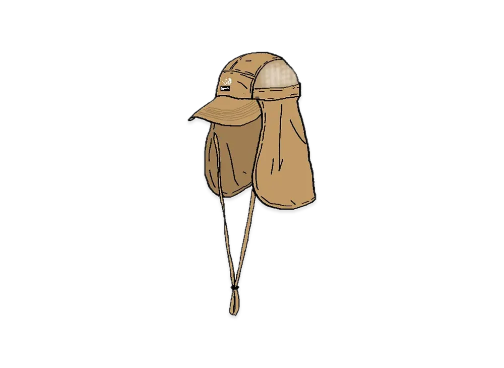 Supreme x The North Face Sunshield Camp Cap "Gold"