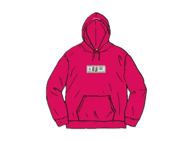 Supreme Franklin Hooded Sweatshirt "Cochineal Red"