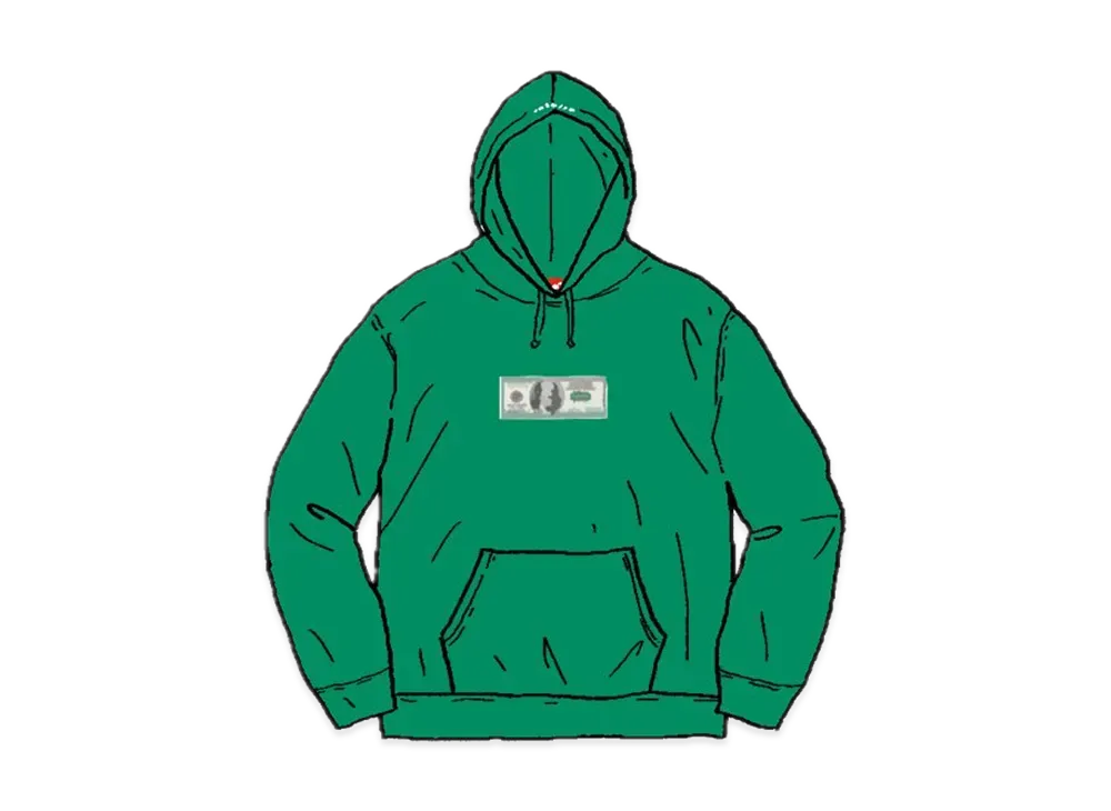 Supreme Franklin Hooded Sweatshirt "Green"