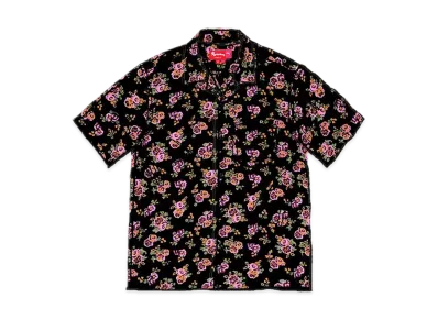 Supreme Floral Rayon S/S Shirt "Black"