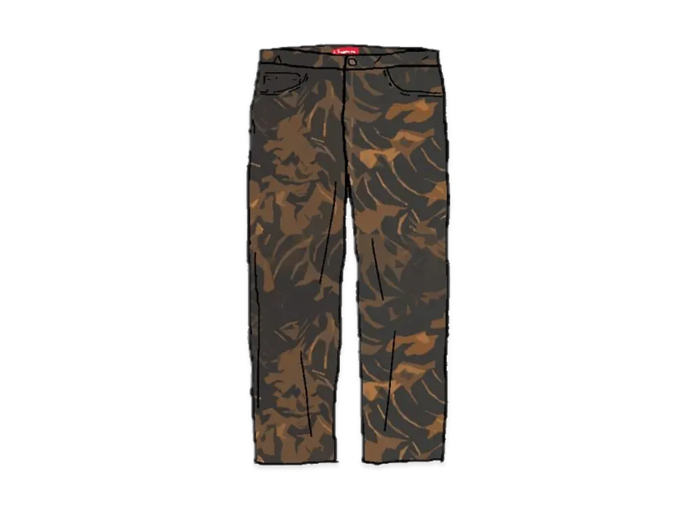 Supreme Waves Regular Jean "Black"