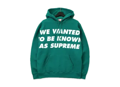Supreme Known As Hooded Sweatshirt "Green"