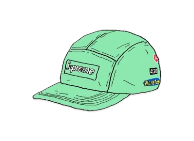 Supreme Trail Camp Cap "Mint"