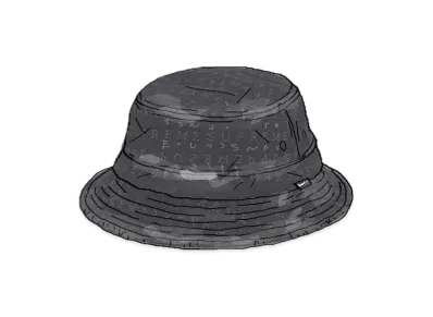 Supreme Jacquard Logos Denim Crusher "Black"