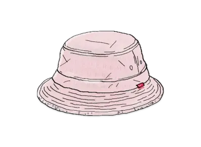 Supreme Jacquard Logos Denim Crusher "Pink"