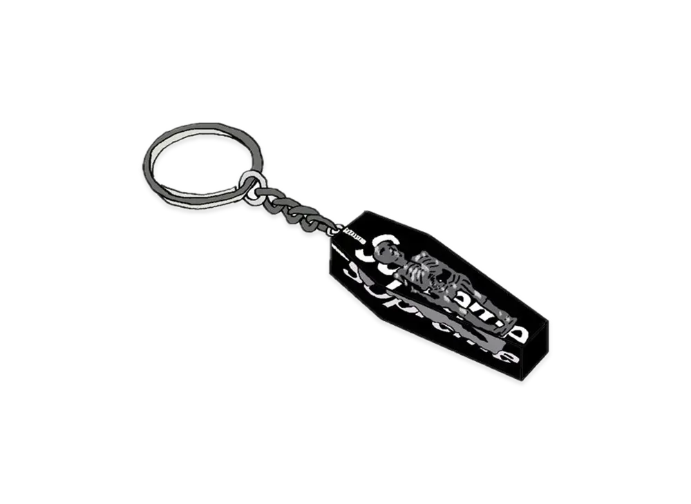 Supreme Skeleton Keychain "Black"