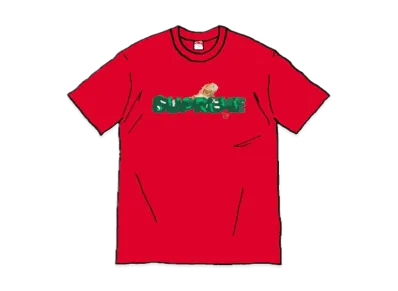 Supreme Lizard Tee "Red"