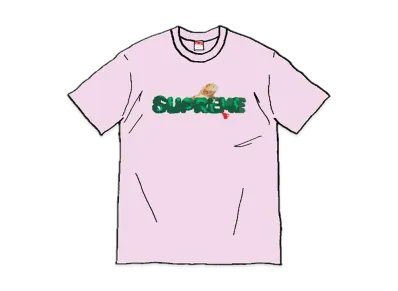 Supreme Lizard Tee "Pink"