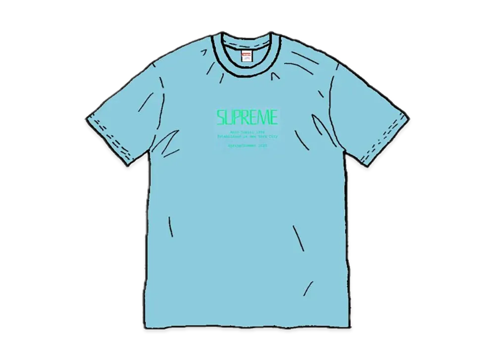 Supreme Anno Domini Tee "Blue"