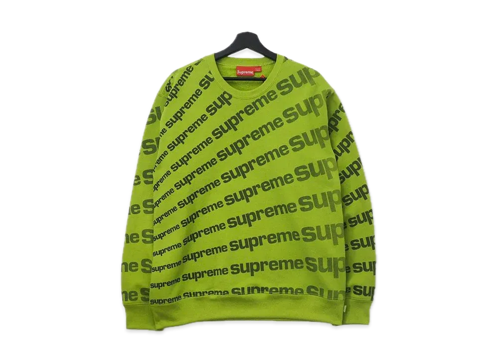 Supreme Radial Crewneck "Green"