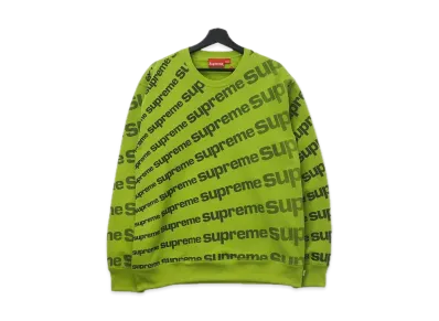 Supreme Radial Crewneck "Green"